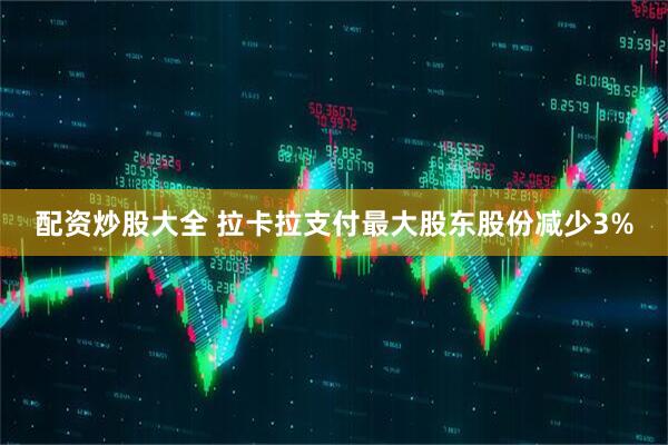 配资炒股大全 拉卡拉支付最大股东股份减少3%